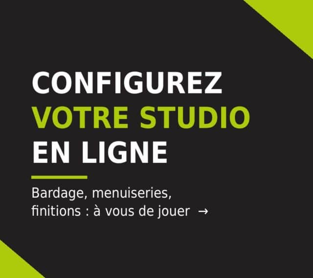 Configurez votre studio de jardin Natibox en ligne